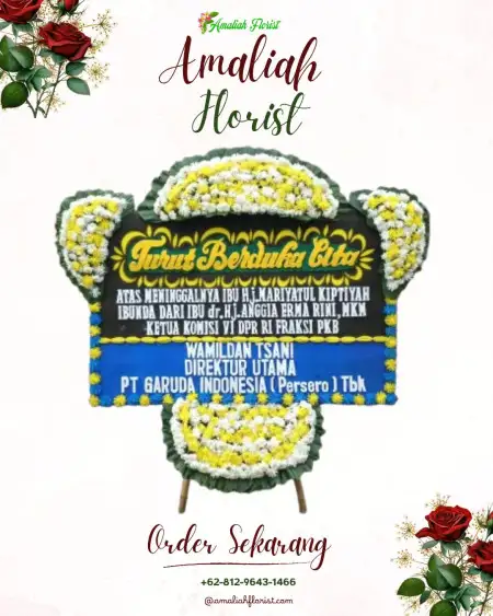 Papan Bunga Duka Outdoor Wedding Tangerang